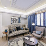 Гостиная в стиле гранж