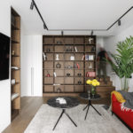 Интеллектуальный шик. Двухуровневая квартира в Минске