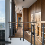 Двухэтажный пентхаус в минской высотке